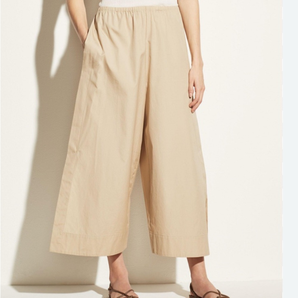 Vince Tan Cotton Culottes
